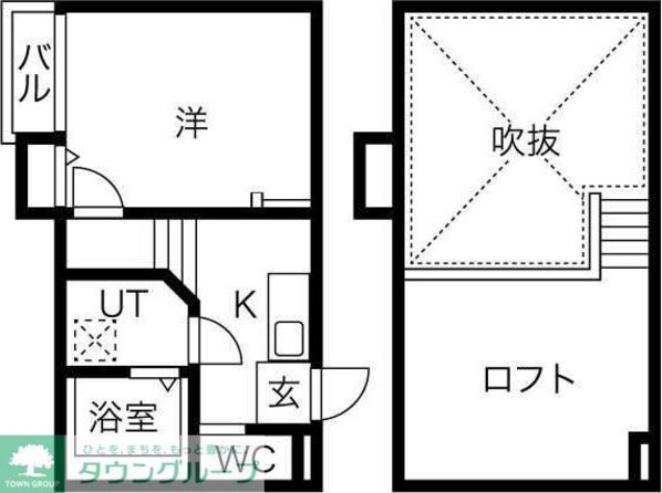 Ampio八田の物件間取画像